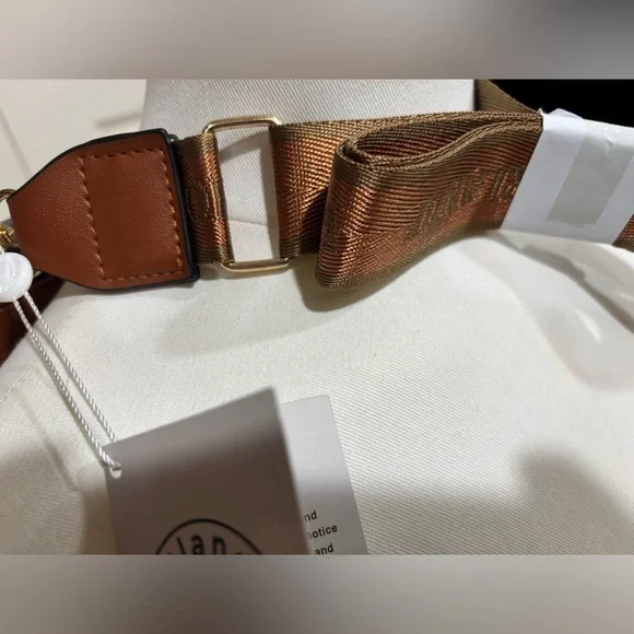 Valentino Orlandi Brown Crossbody Bag, signature, chocolate, tan, brown, small - Picture 5 of 16